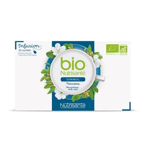 NUTRISANTE BIO Tisane - Infusion Sommeil (20 sachets)