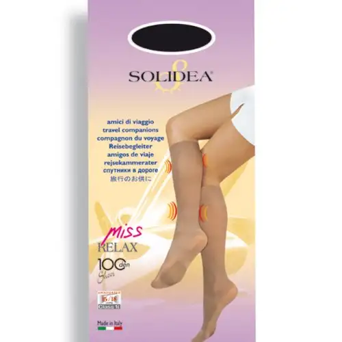 Solidea Miss Relax 100 Sheer Couleur Bleu Foncé Taille 1-S