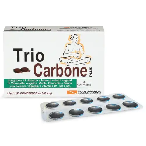 Pool Pharma Triocarbone Plus Complément Alimentaire 40 Comprimés