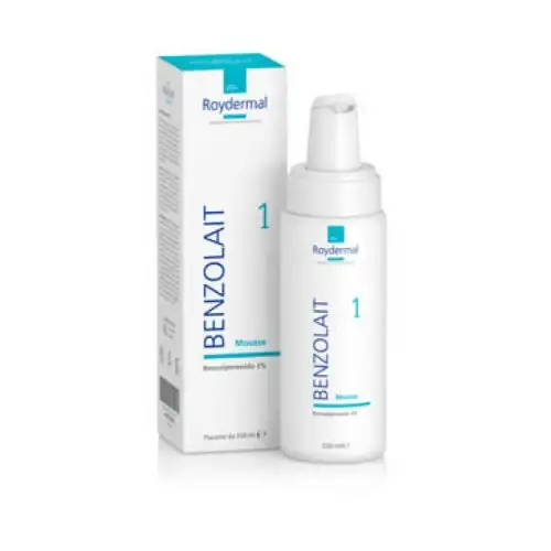 Roydermal Benzolait 1 Mousse Nettoyante 150 ml