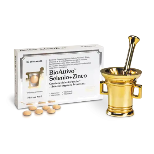 Pharma Nord Sélénium Bioactif + Zinc 60 Comprimés