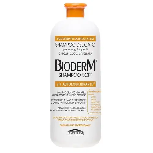 Farmoderm Bioderm Shampoing Doux Lavage Fréquent 1000 ml