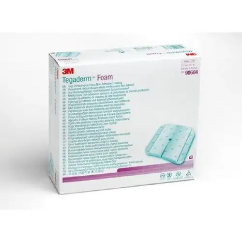 3M Tegaderm Mousse Pansement Adhésif 8,8x8,8cm 10 Pièces