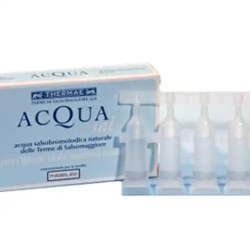 Acqua Sal Eau Thermale 20 Bouteilles De 5 ml
