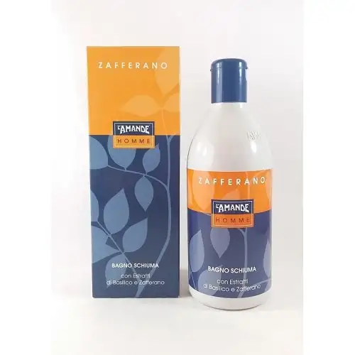 L'Amande Homme Bain Moussant Safran 400 ml