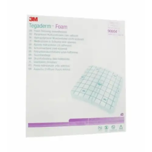 3M Tegaderm Mousse Pansement Non Adhésif 10 Pièces