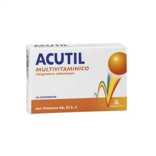 Acutil Multivitaminico Complément Alimentaire 30 Comprimés