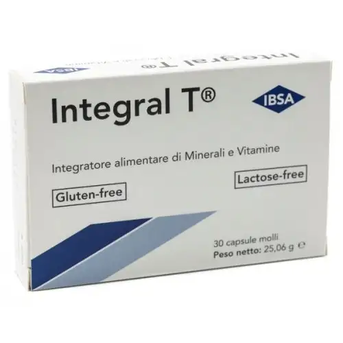 IBSA Integral T Complément Alimentaire 30 Capsules Molles