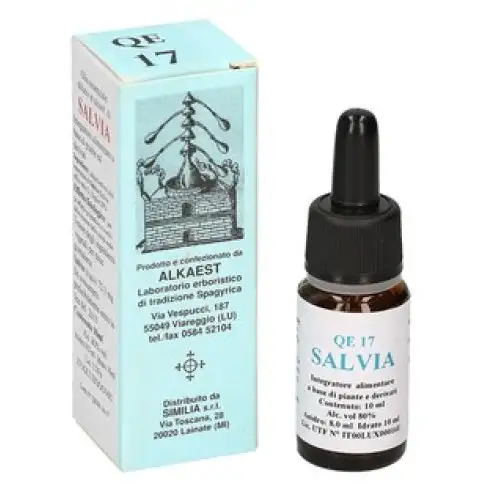 Alkaest Qe17 Sauge Complément Alimentaire 10 ml