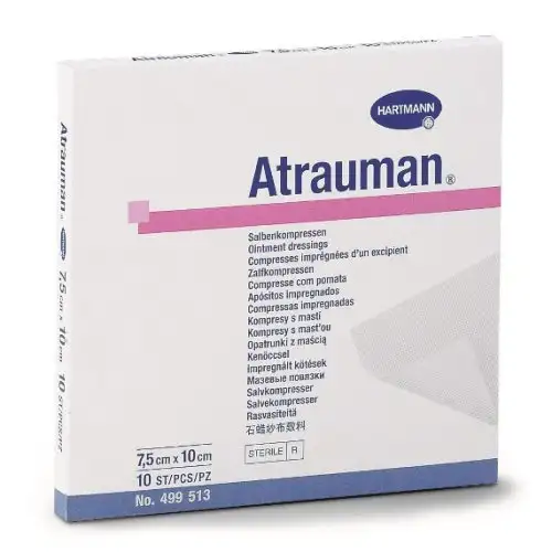 Hartmann Atrauman Gaze 7,5x10cm 10 Pièces