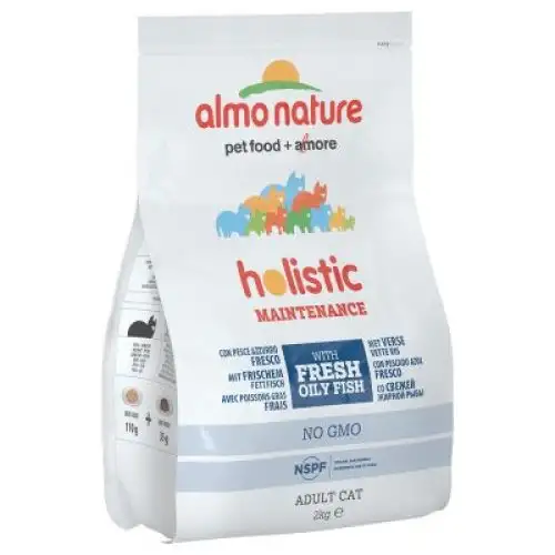 Almo Nature Holistic Poisson Bleu et Riz Croquettes pour Chats 2 kg