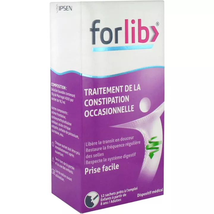 Forlib Constipation Occasionnelle 12 sachets