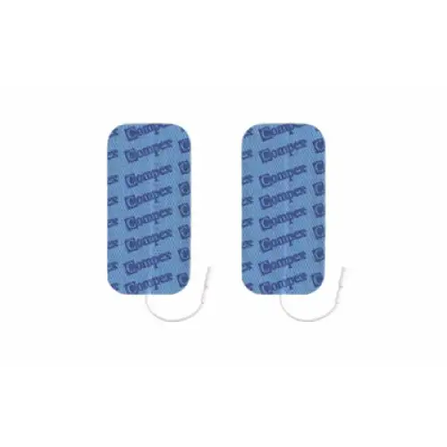 Compex Électrodes Fil 5x10cm 2 Pièces