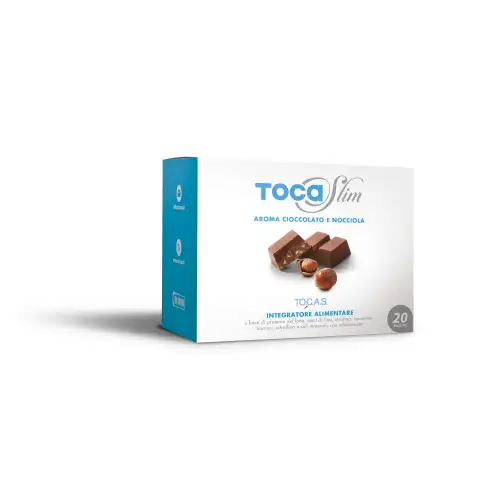 TO.CAS Tocaslim Chocolat / Noisette Complément Alimentaire 20 Sachets