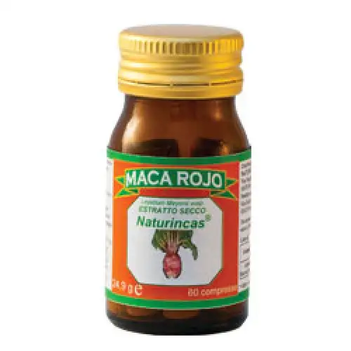 Naturincas Maca Rojo Extrait 60 Comprimés 515mg