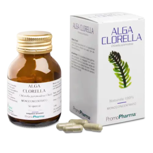 PromoPharma Complément Alimentaire Algue Chlorelle Concentré Unique 50 Gélules