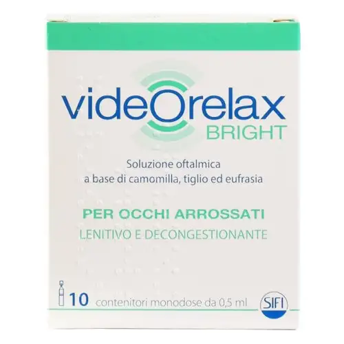 Sifi Videorelax Collyre Lumineux 10 Ampoules De 0,5 ml