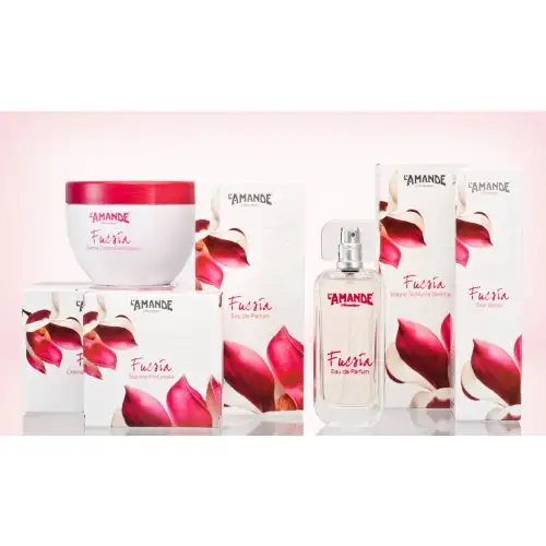 L'Amande Fucsia Bain Moussant Soyeux 250 ml