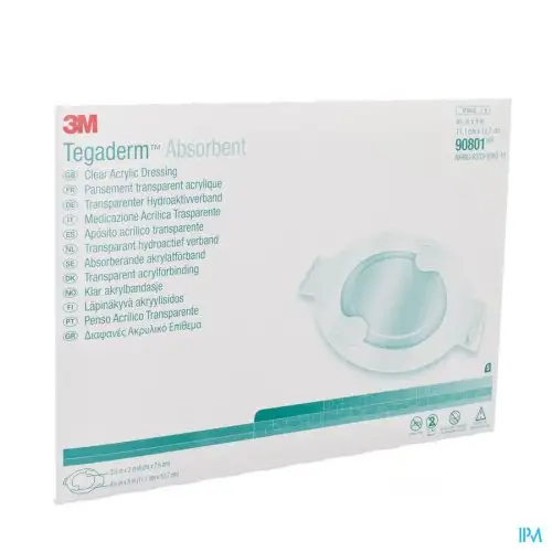 3M Tegaderm Pansement Absorbant 11x12,7cm 5 Pièces