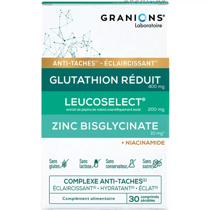 Complexe Anti-Taches Éclaircissant Granions 30 comprimés