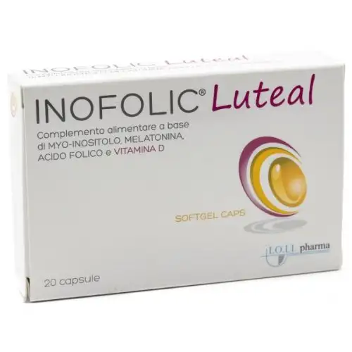 LoLi Pharma Inofolic Complément Alimentaire Lutéal 20 Comprimés Molles