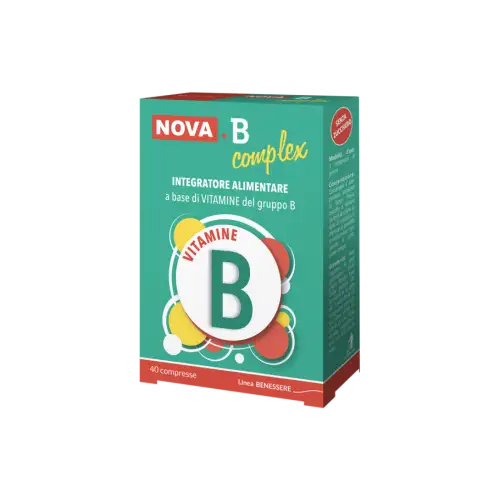 Nova Argentia Nova.B Complexe Complément Alimentaire 40 Comprimés