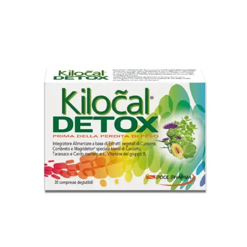 Pool Pharma Kilocal Detox Complément Alimentaire 30 Comprimés