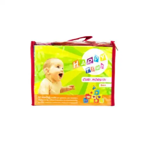 Elledifri Happy Time Flocons de Riz Cubes Souples 6 mois + 10 Pièces