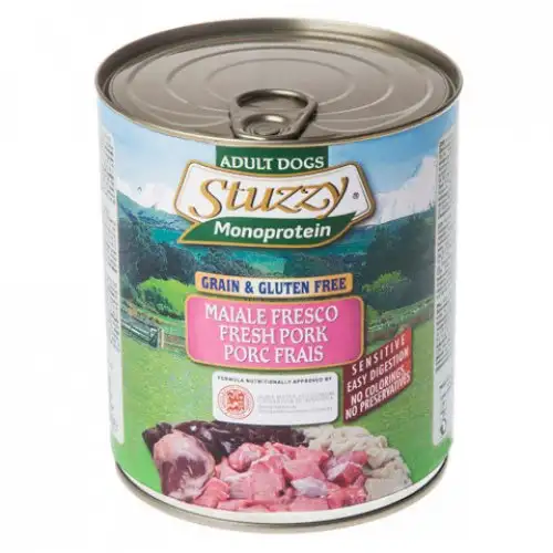 Agras Stuzzy Monoprotéine Porc Frais 800g
