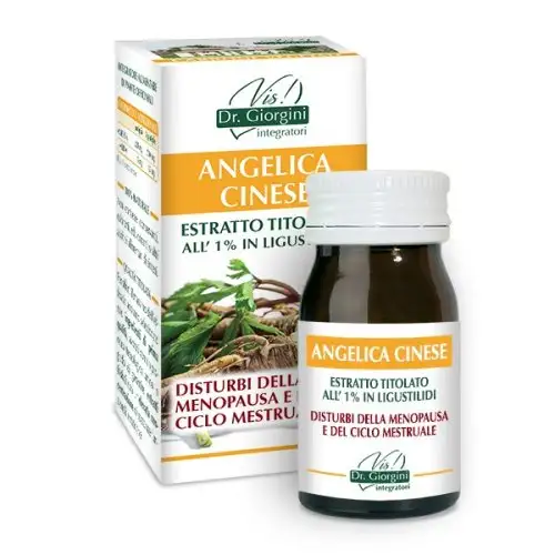 Vis ! Dr. Giorgini Suppléments Angelica Extrait Chinois Titré 1% Ligustilidi 60 Comprimés