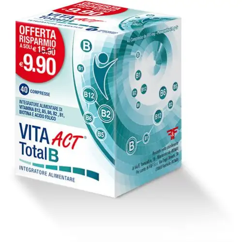 Act Vita Ligne Act Total B Complément Alimentaire 40 Comprimés