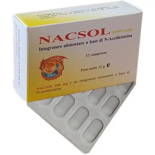 SGANacsol Complément Alimentaire 12 Comprimés