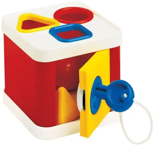 James Galt Ambi Toys Jeu de clés Lock A Block 1 pièce