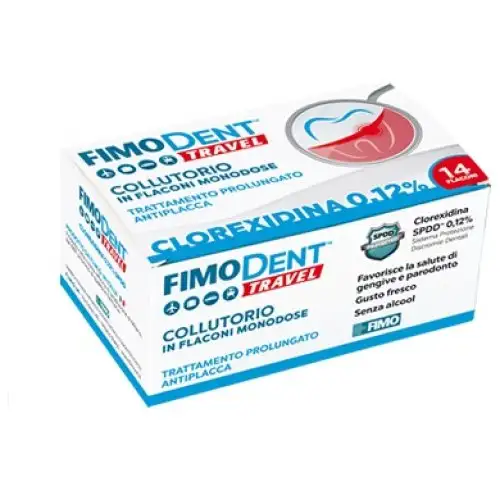 Fimo FimoDent Bain De Bouche De Voyage En Monodose 14 Pièces