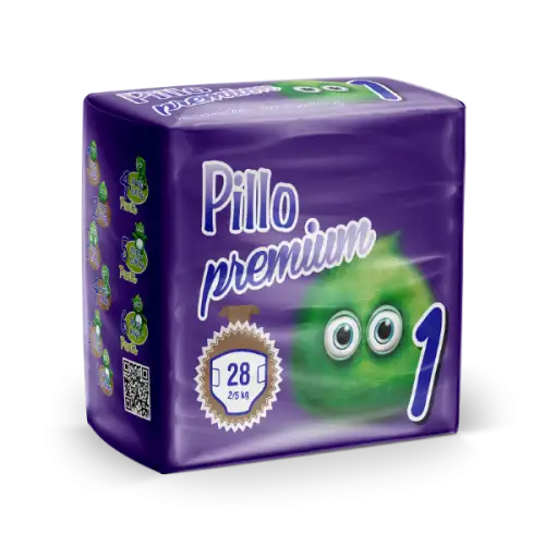 Pillo Premium New Born Couches 28 pièces