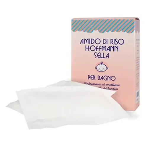 Sella Hoffmann Amidon De Riz Pour Le Bain 6 Sachets Unidoses De 25g