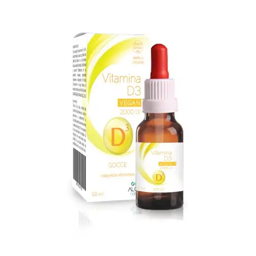 Algem Natura Vitamine D3 Gouttes 2000 Ui 50 ml