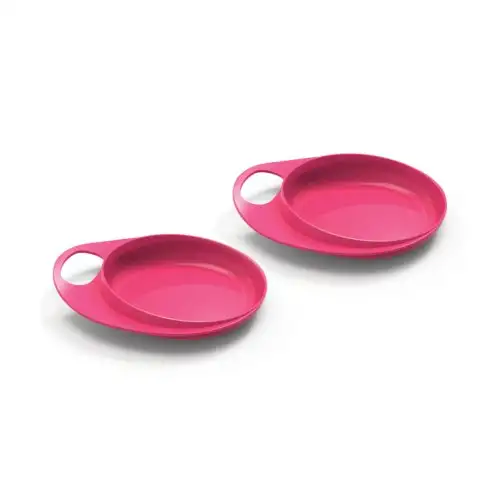 Nuvita Easy Eating Assiette pour enfants Couleur Rose