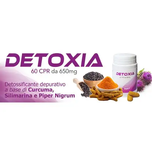 Kuratek Detoxia 650mg Complément Alimentaire 60 Comprimés