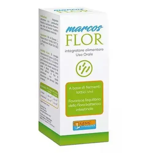 Genic Marcos Flor Complément Alimentaire Sans Gluten 7,5 ml