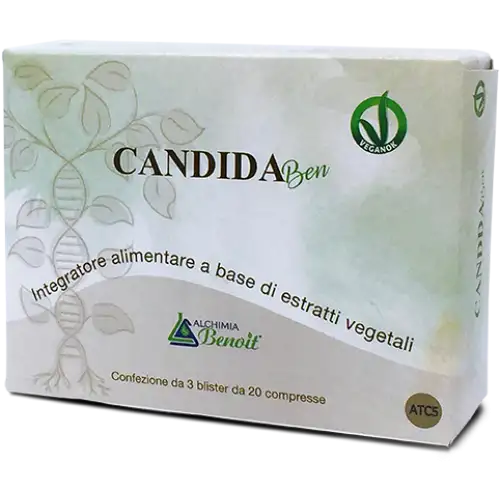 Alchemy Benoit® Candida Ben Complément Alimentaire 60 Comprimés