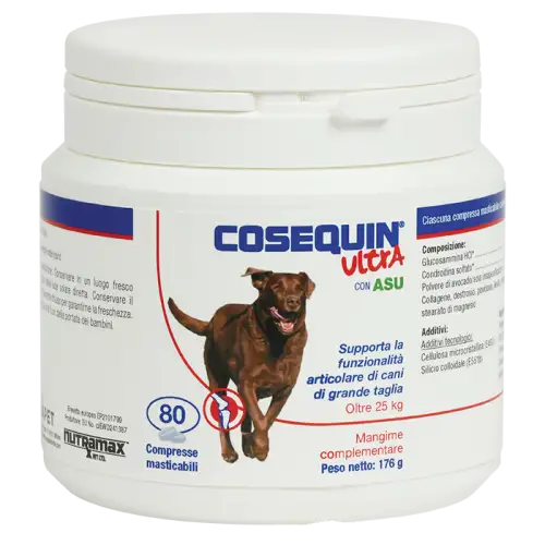 Nutramax Cosequin Ultra Lg Chiens Complément Alimentaire Pour Chiens 80 Comprimés