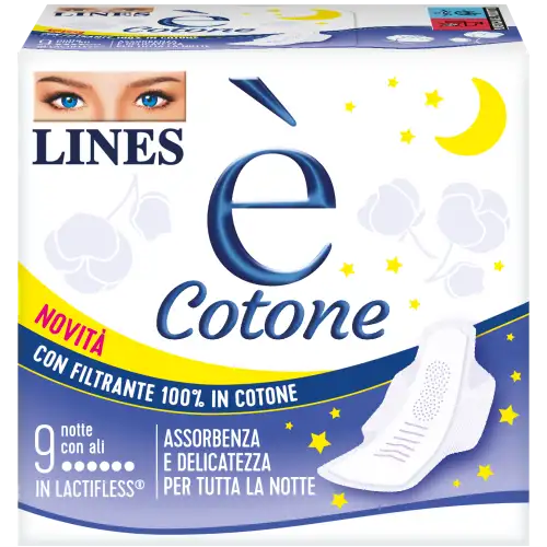 LINES E' COTONE NOTTE 9PZ