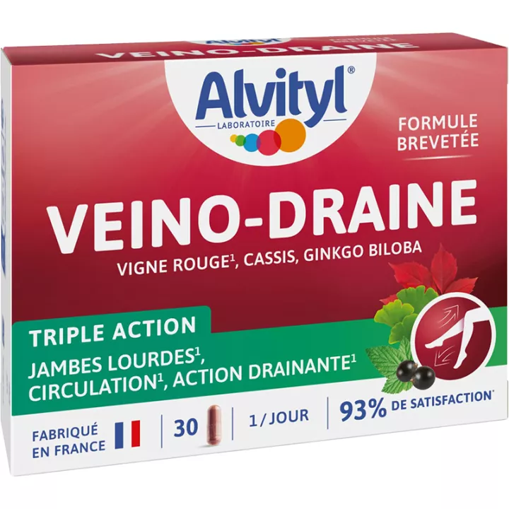 Alvityl Veino-Draine circulation drainant 30 comprimés