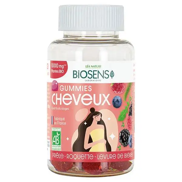 Biosens Cheveux Bio 40 gummies