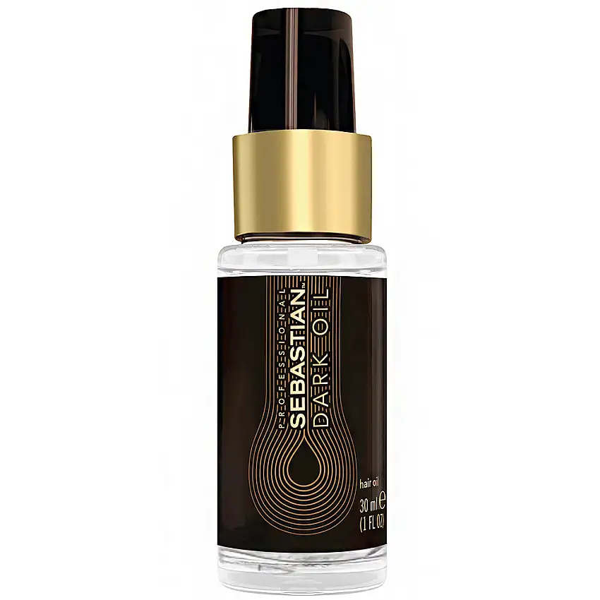 Dark Oil Huile coiffante pour un volume et une brillance instantanés 30 ml
