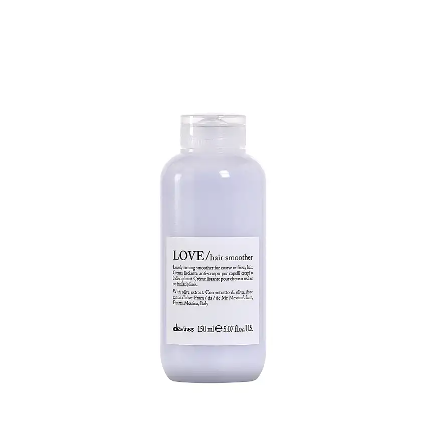 LOVE Hair Smoother Crème leave-on pour lisser les cheveux frisés, ondulés ou indisciplinés 150 ml
