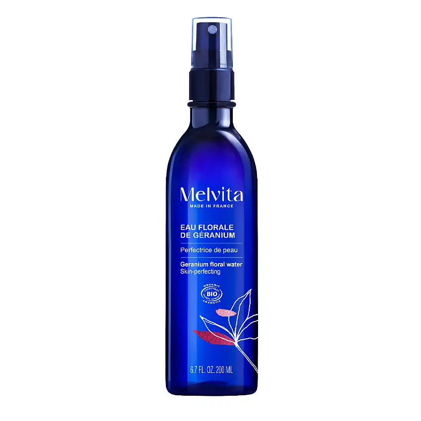 Eau Florale de Géranium Bio Affine le Grain de Peau 200 ml