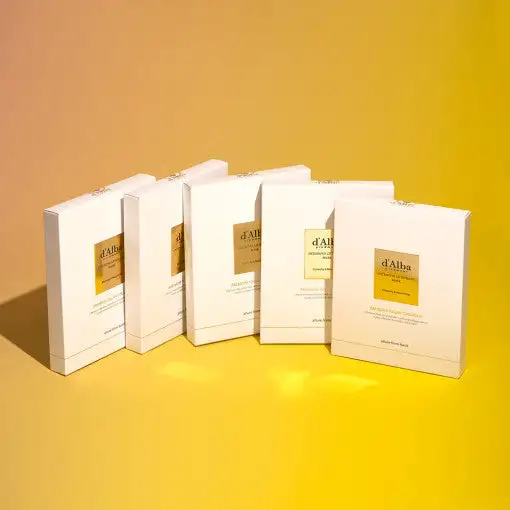 D'ALBA Intensive Liftension Mask - #Pack of 4