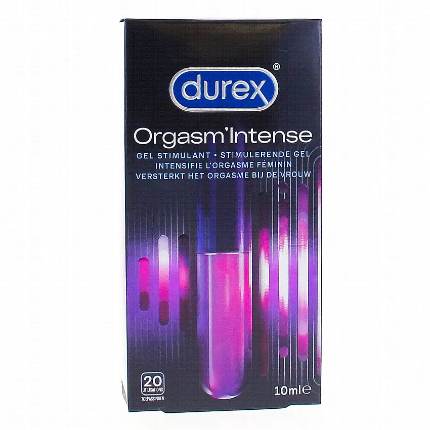 DUREX Lubrifiant - Gel Stimulant Orgasm' Intense- Intensifie L'Orgasme Féminin 10 ml